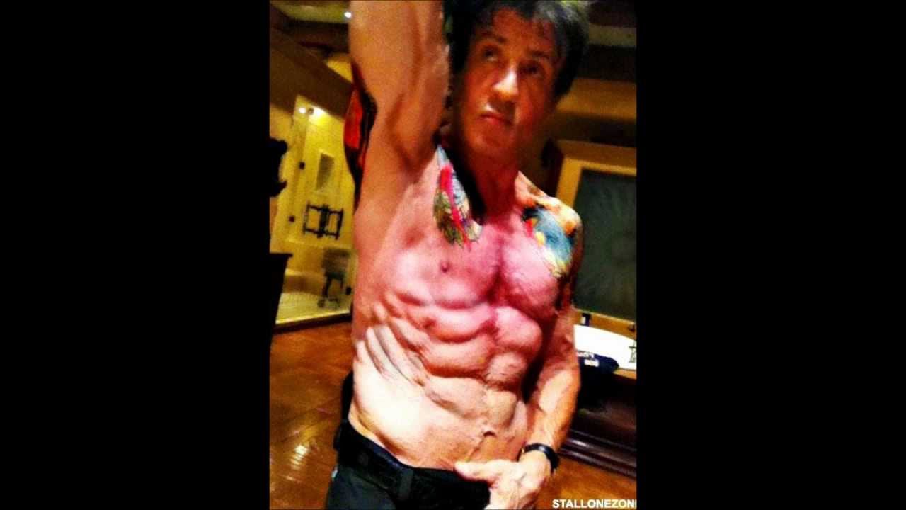 sylvester  stallone  65 anos viva para viver
