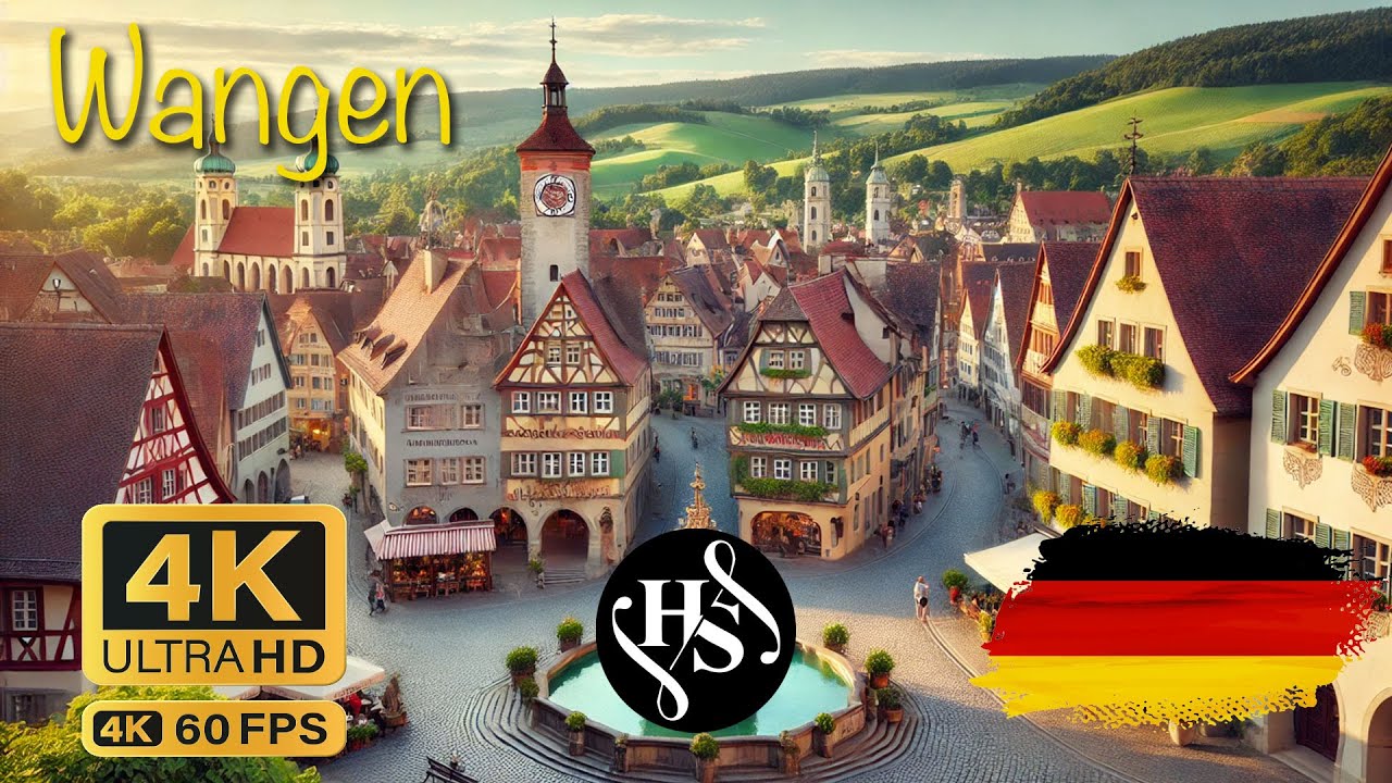🏰 Wangen im Allgäu – A Fairytale Town in Germany! 🇩🇪✨