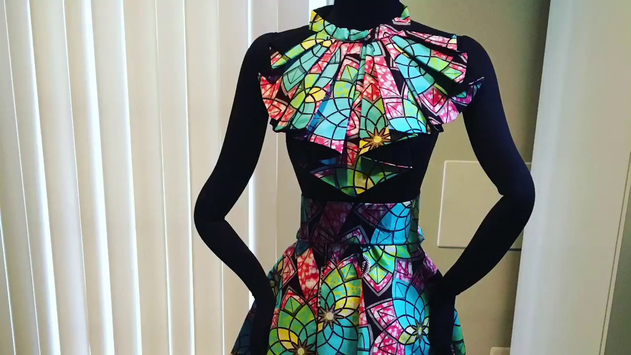 DIY Ankara Jabot Tutorial