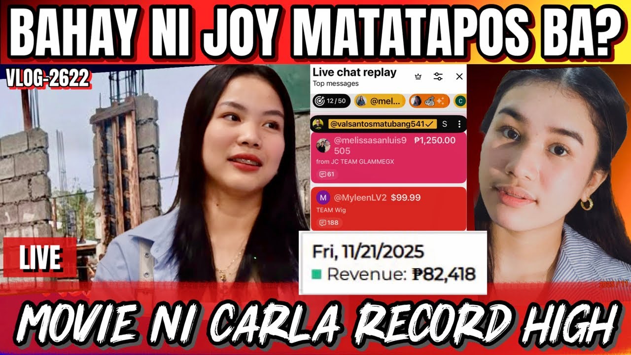 ⭕️ MOVIE KAY CARLA & JOMAR RECORD HIGH SA SUPER CHAT, P80K IN 1-HR | JOY MARAPAT BANG MAGMAKAAWA?