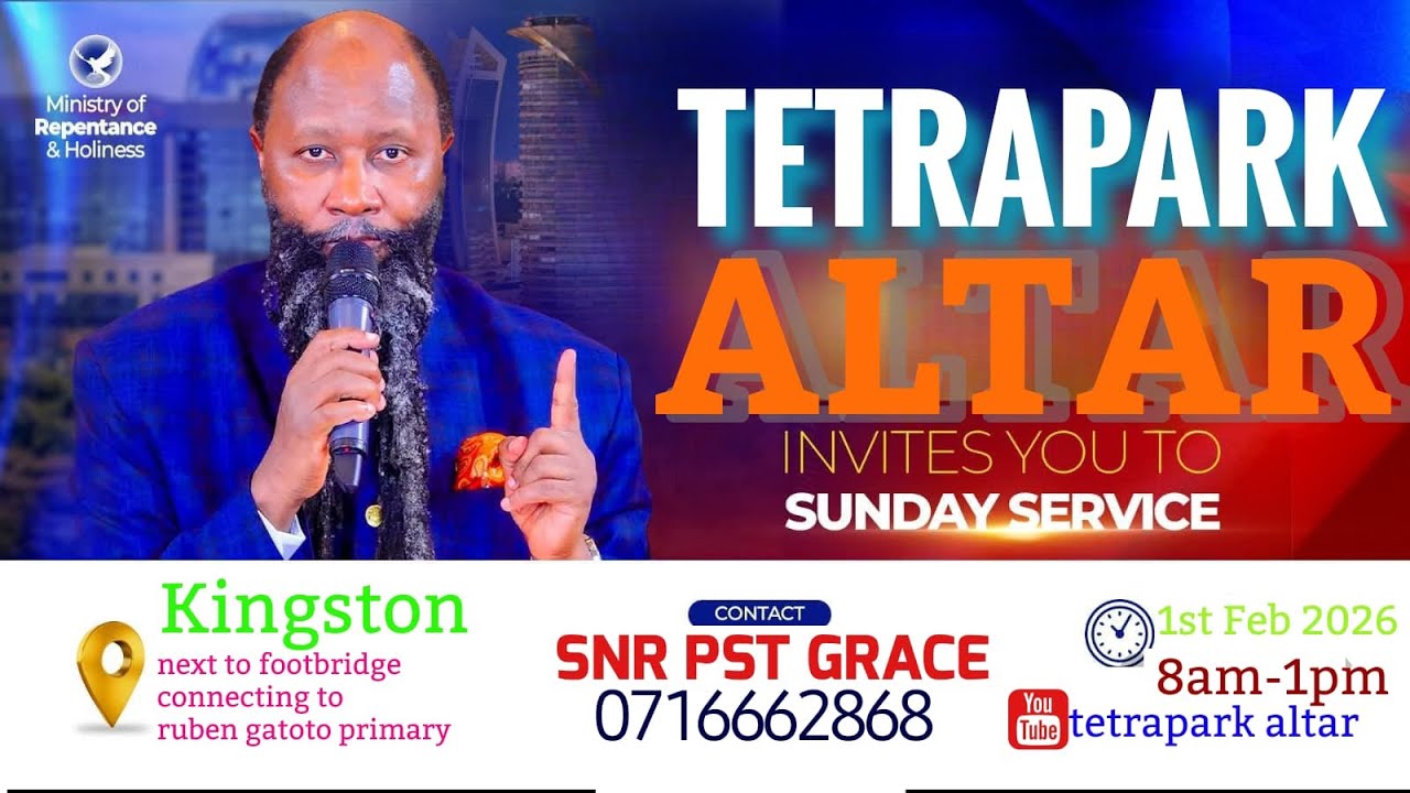 TETRAPARK ALTAR SUNDAY WORSHIP