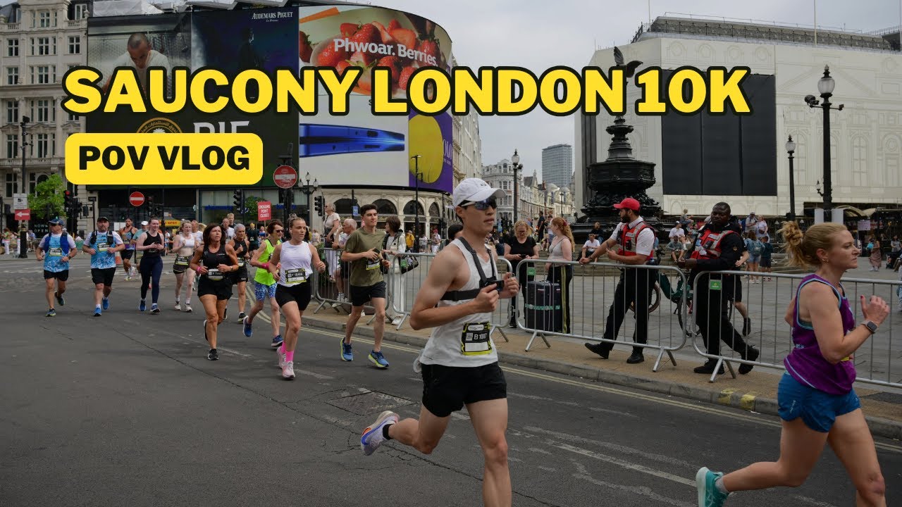 Back at the Saucony London 10K after a year of training | Full POV