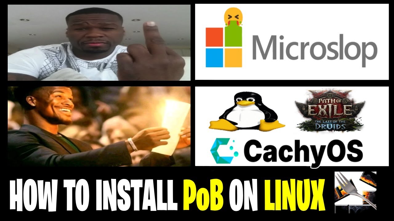 How to Install PoB1/2 and Exiled Exchange 2 on Arch Linux (Specifically CachyOS)