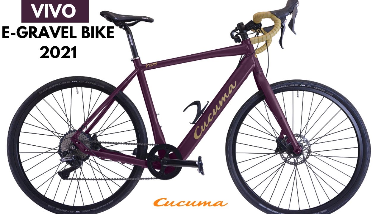 VIVO E-Gravel Bike 2021 von Cucuma | Adventurebike | Shimano Gangschaltung | Schwalbe G-One Reifen