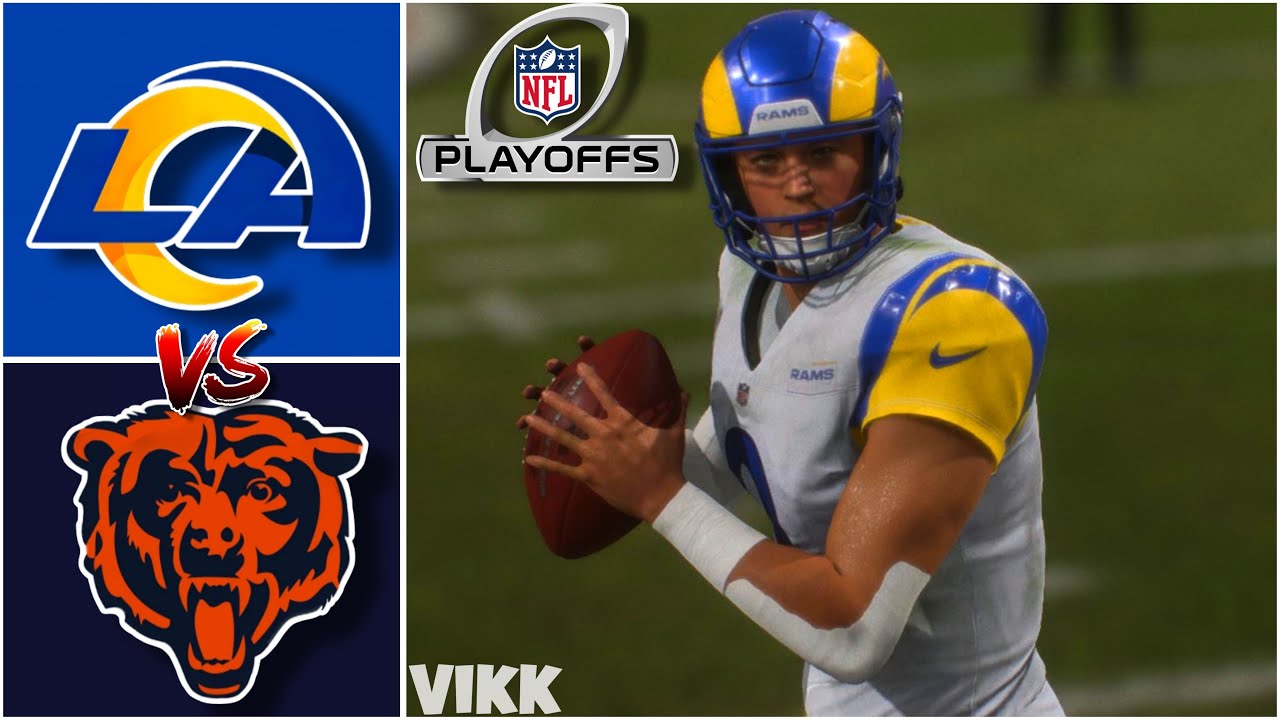 Rams vs Bears Divisional Playoff Full Game Simulation | Madden 26