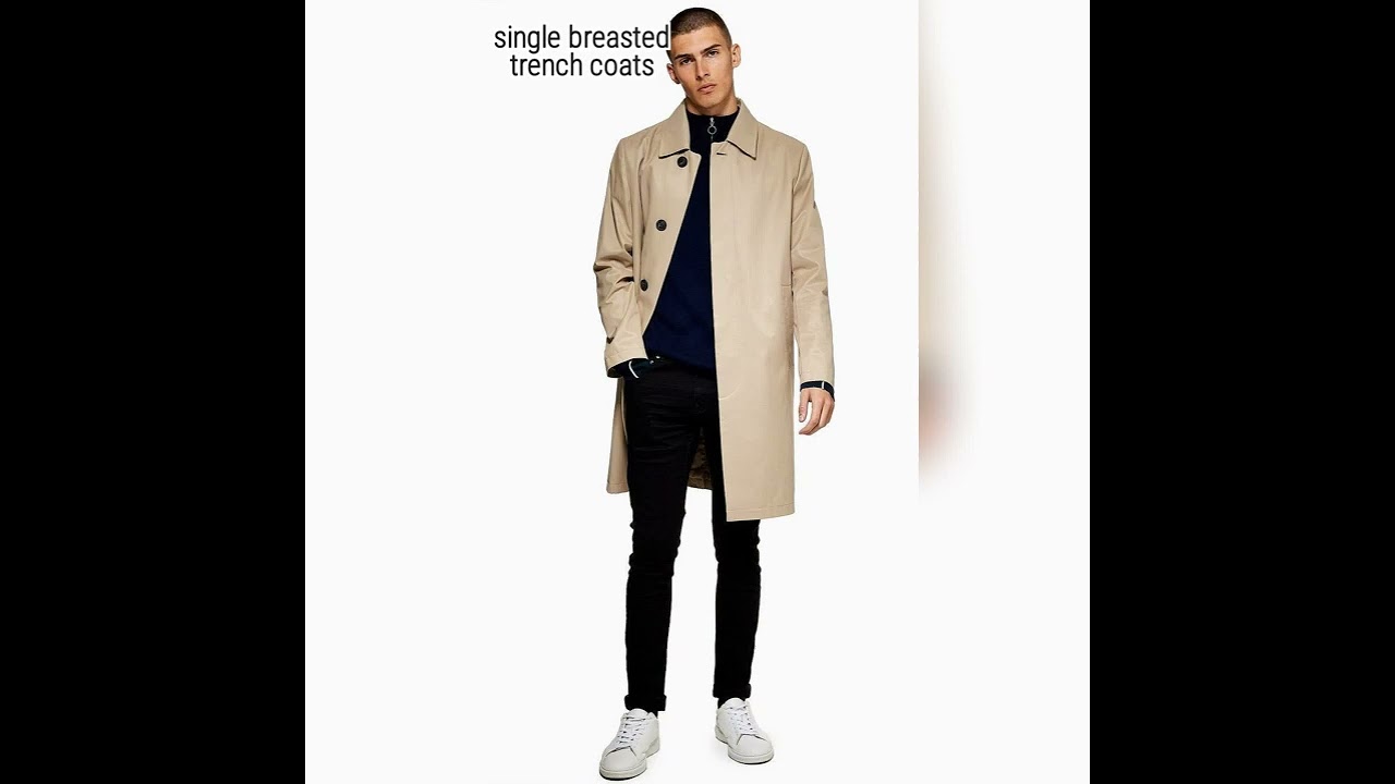 Types of men's trench coats 🧥 #style  #trenchcoat