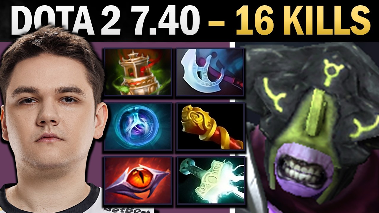 Faceless Void Pro Carry with Manta and 16 Kills - Dota Gameplay