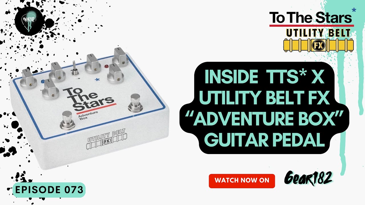 From Bedroom Builds to Signature Stompboxes: Inside Utility Belt FX & The Adventure Box
