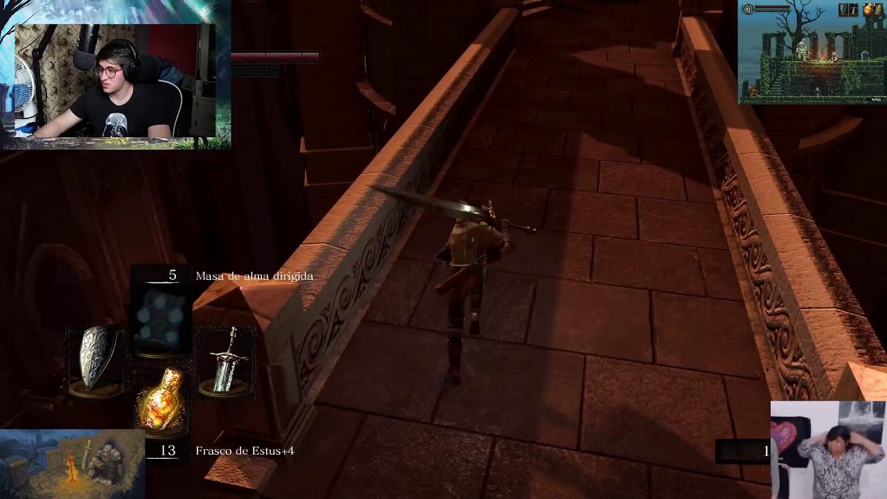 jugando DARK SOULS  hasta tener mejor pago en mi chamba