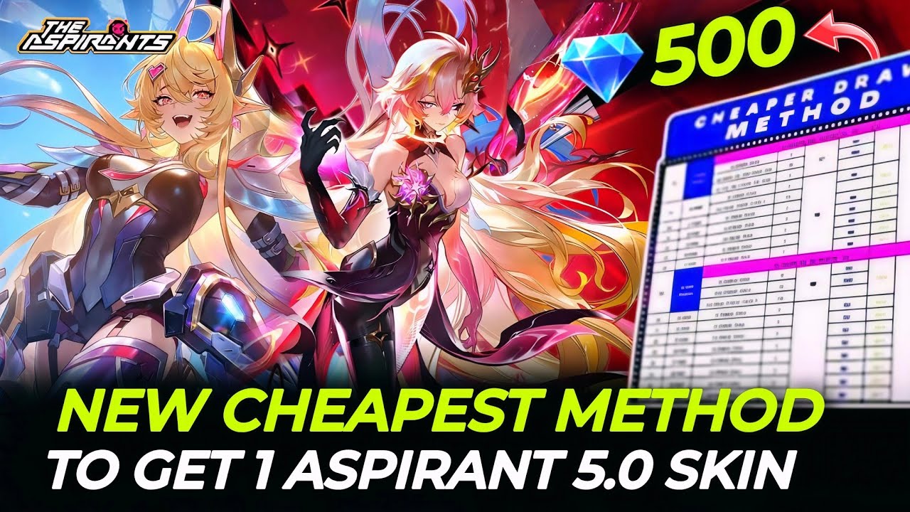 ONLY 630 💎 TO GET YOU FAVORITE ASPIRANT 5.0 SKIN | CHEAPEST METHOD TO GET ONE ASPIRANT SKIN MLBB