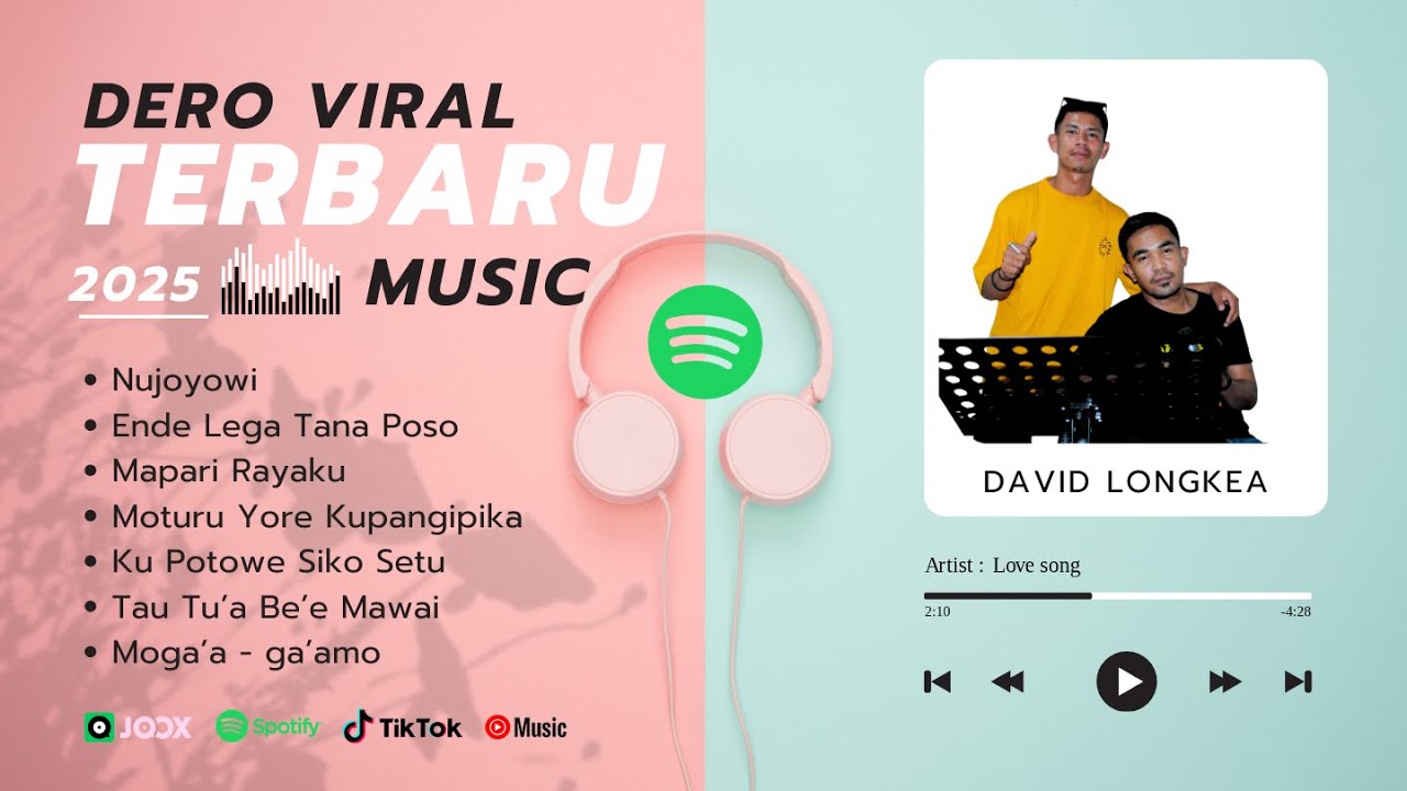 DERO DJ TERBARU 2025 - MAPARI RAYAKU - Full Album Dero (David Longkea)