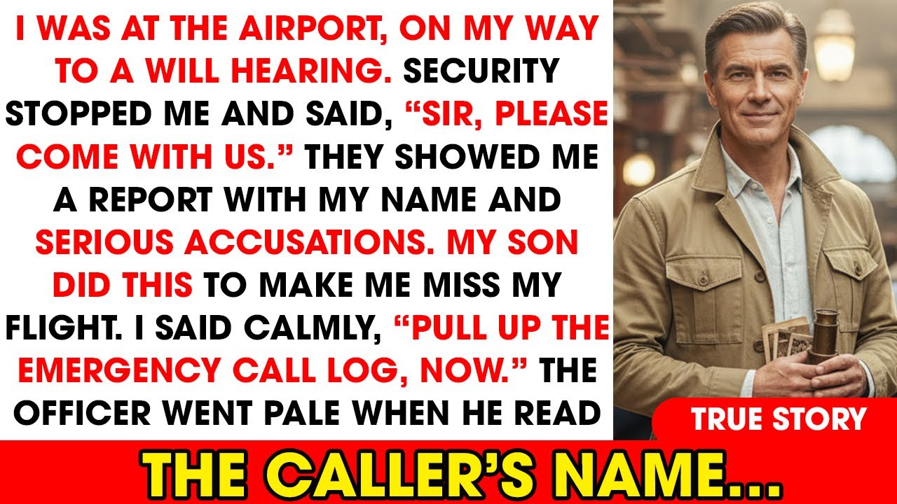 Airport Police Stopped Me At Security—My Son Lied So I Couldn’t Attend The Hearing, But I Was...