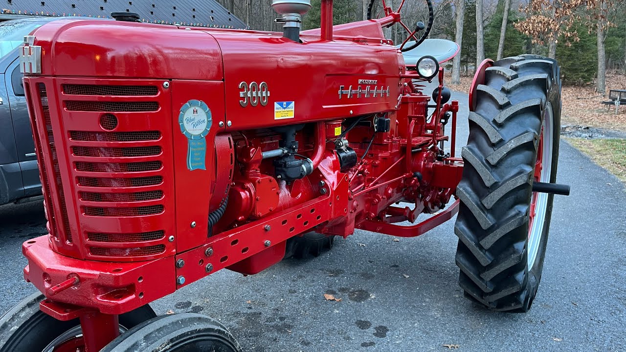1955 Farmall 300 Restoration Complete