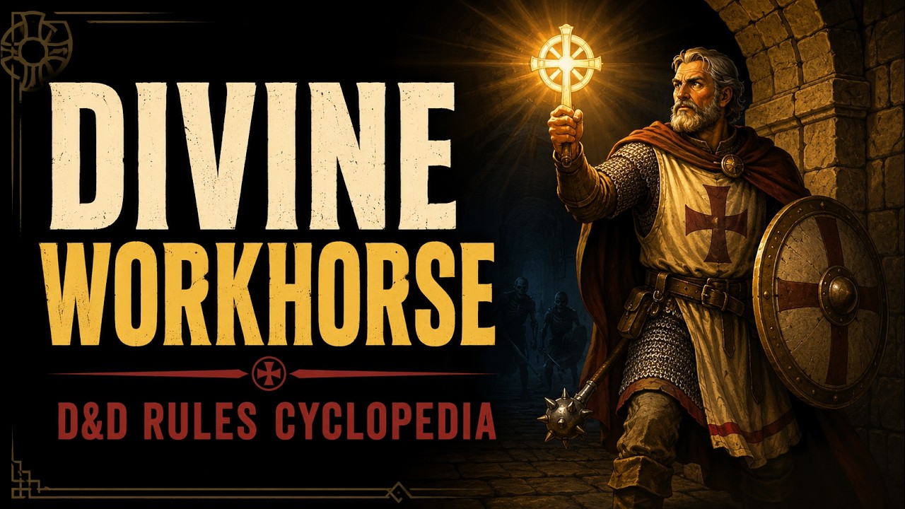D&D Rules Cyclopedia: Is the Cleric the Hidden Champion of Your Campaign?