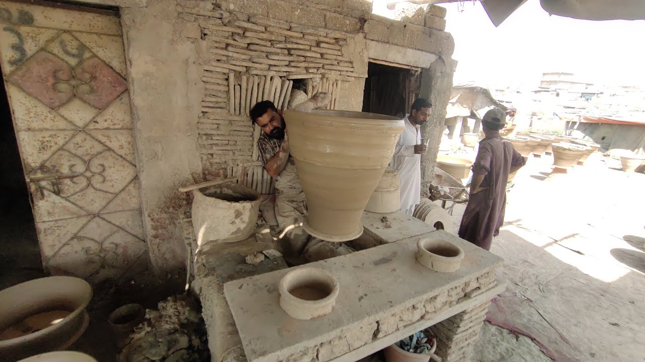 Making Big Clay Pots By Hand | Amazing Art of Pottery | Modern Pottery | Pottery Factory | Pots 2022