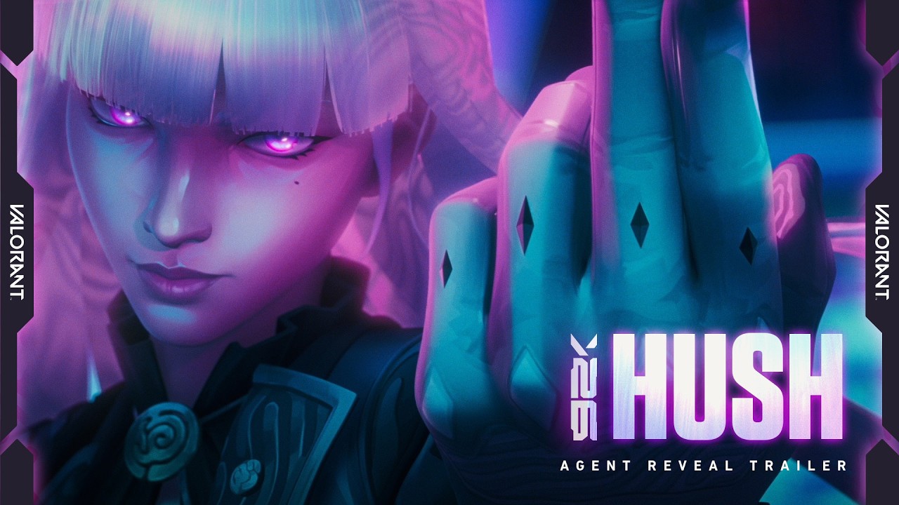 RISE AND FALL // Hush Agent Trailer - VALORANT
