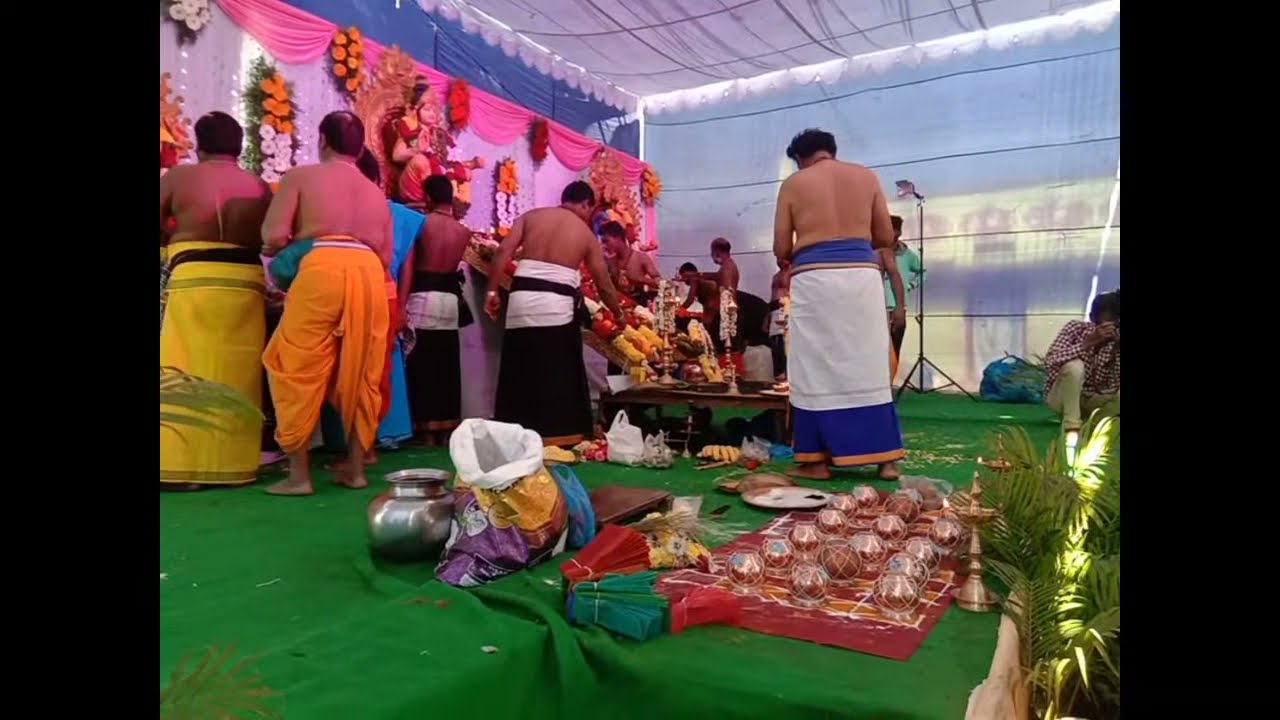 Ayyappa Swamy Maha Padi Pooja at Edulabad | bhajana gangaputra narsing Rao | Ayyappa Pooja