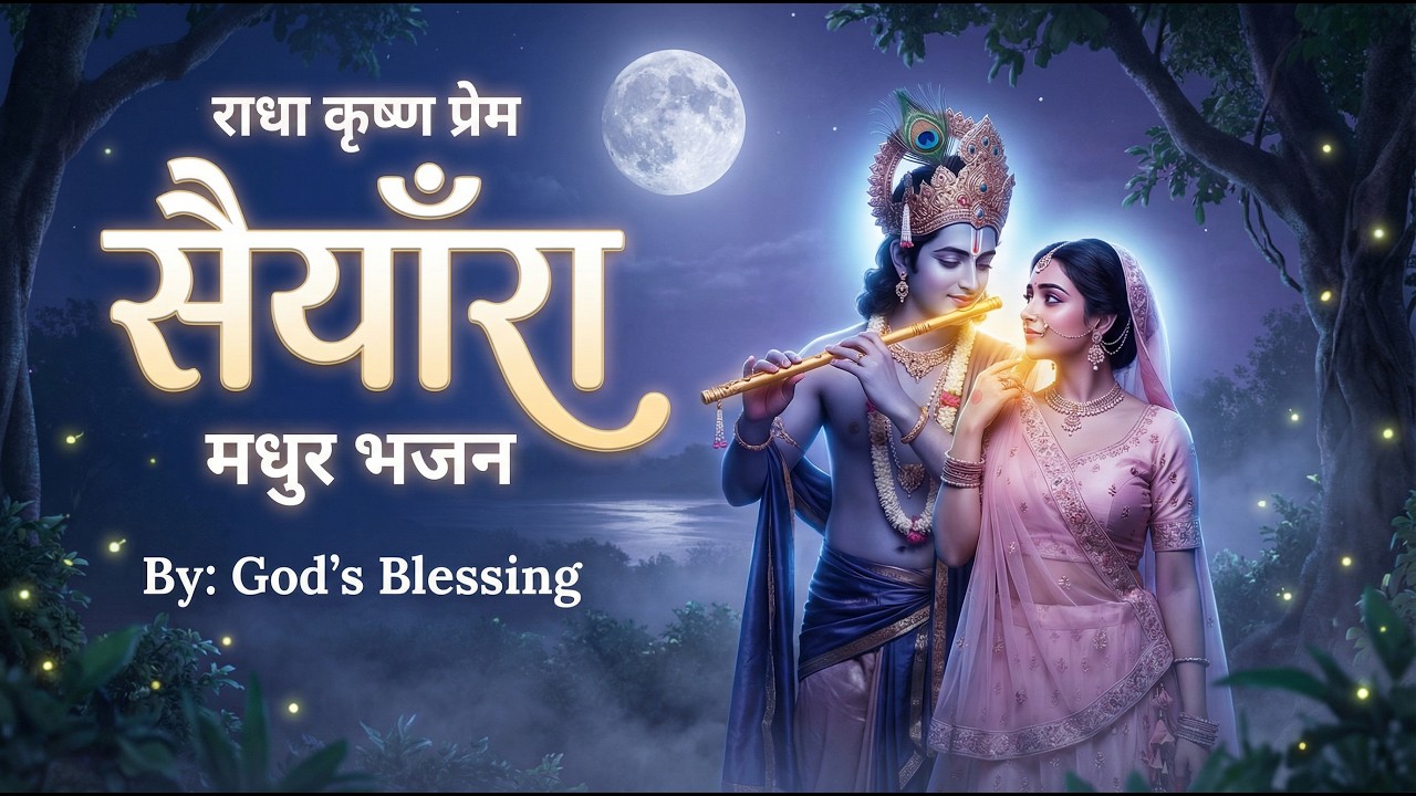 सैयाँरा | राधा कृष्ण प्रेम भजन | मधुर भक्ति गीत | God’s Blessing