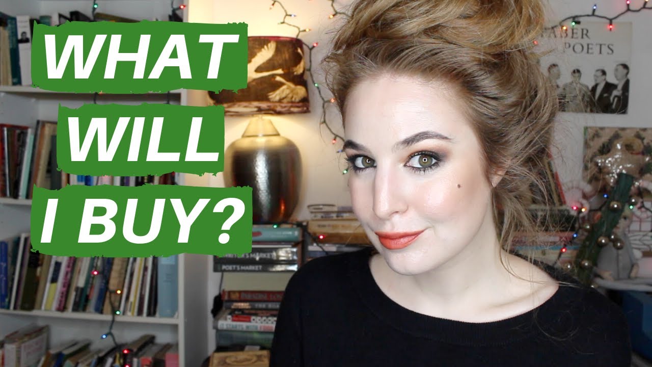 WHAT'S ON MY ACTUAL 2019 SHOPPING LIST (AND WHAT ISN'T!) | Hannah Louise Poston | MY NO-BUY YEAR
