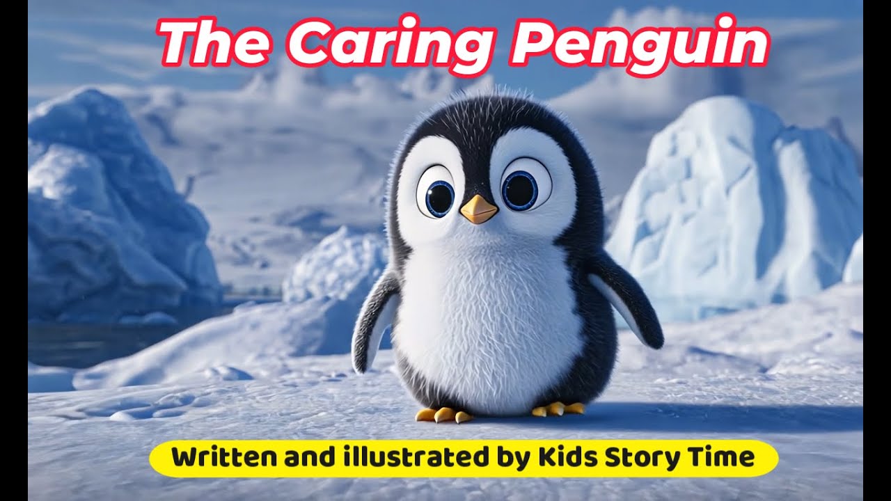 The Caring Penguin 🐧 | A Heartwarming Story about Helping Others for Kids