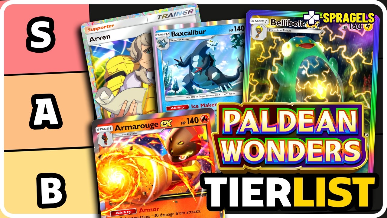 NEW Paldean Wonders Pokemon TCG Pocket TIER LIST