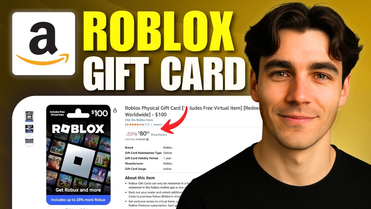 How To Find Roblox Gift Card Code On Amazon (Tutorial 2026)