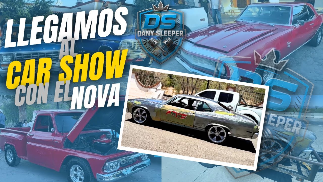 🔥 Presentamos por primera vez mi Chevy Nova en el Car Show 🔥