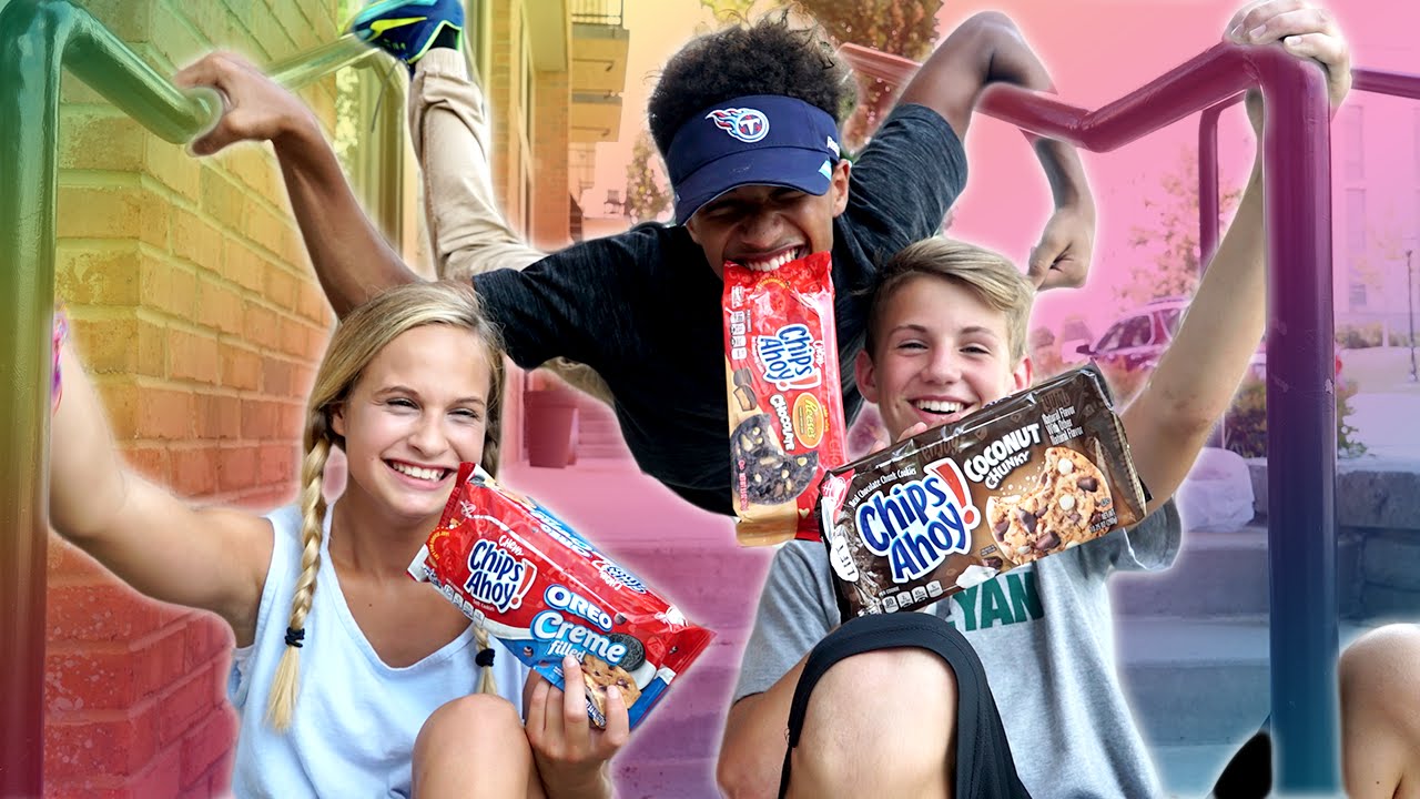 The Cookie Challenge!  (Justin vs Liv ft. MattyBRaps)