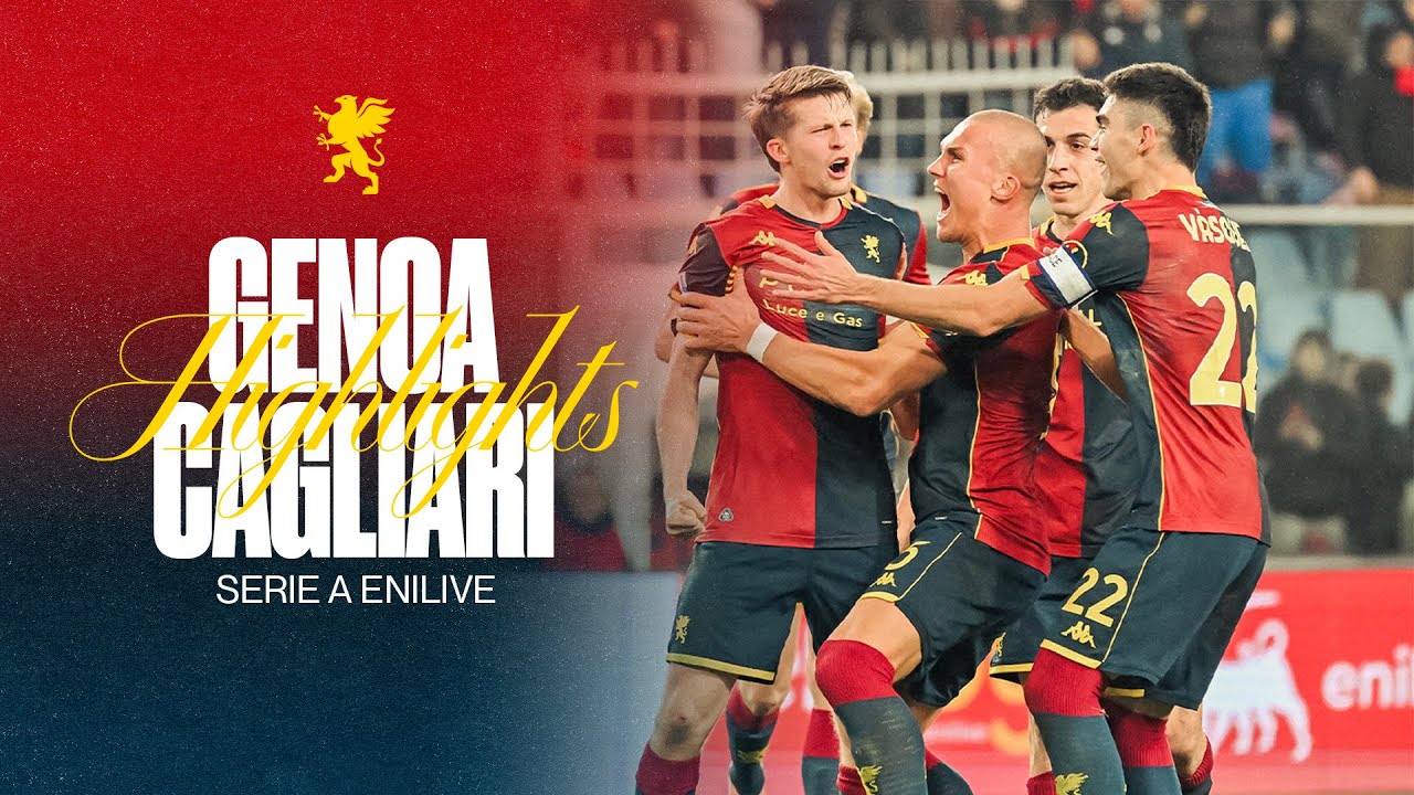 HL | GENOA 3-0 CAGLIARI | SERIE A ENILIVE 25/26