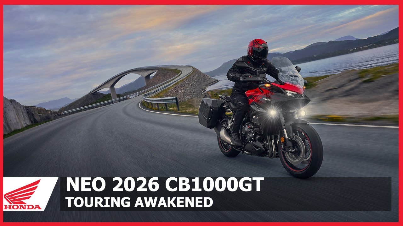 2026 CB1000GT | Honda Motorcycles | Touring Awakened