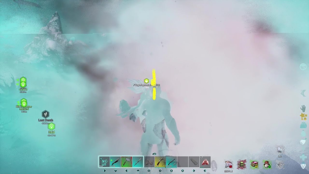 ASA Adventures Season 2 Part 115 Lost Colony: More Soaking and Cryolophosaurus