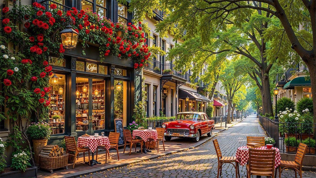 Deep & Soothing Jazz Music at Cozy Coffee Shop Ambience 🌿 Warm Jazz Instrumental Music for Unwind