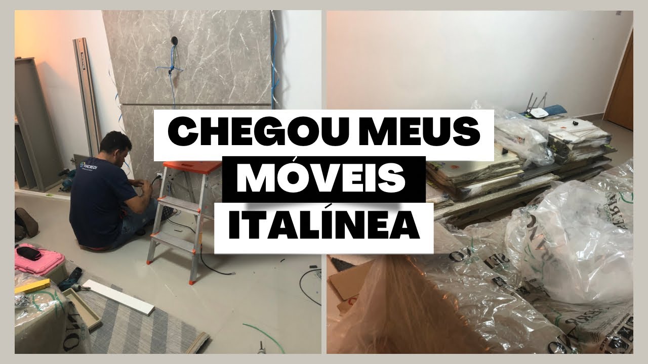MONTAGEM MÓVEIS ITALÍNEA + ORGANIZAÇÃO 🥰