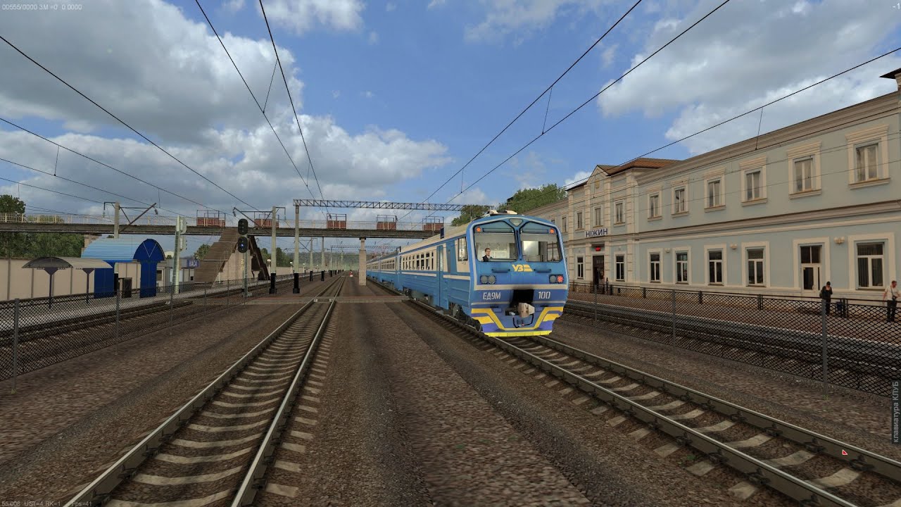 (ZDsimulator) Регіональний поїзд №892Ш сполученням Фастів - Чернігів
