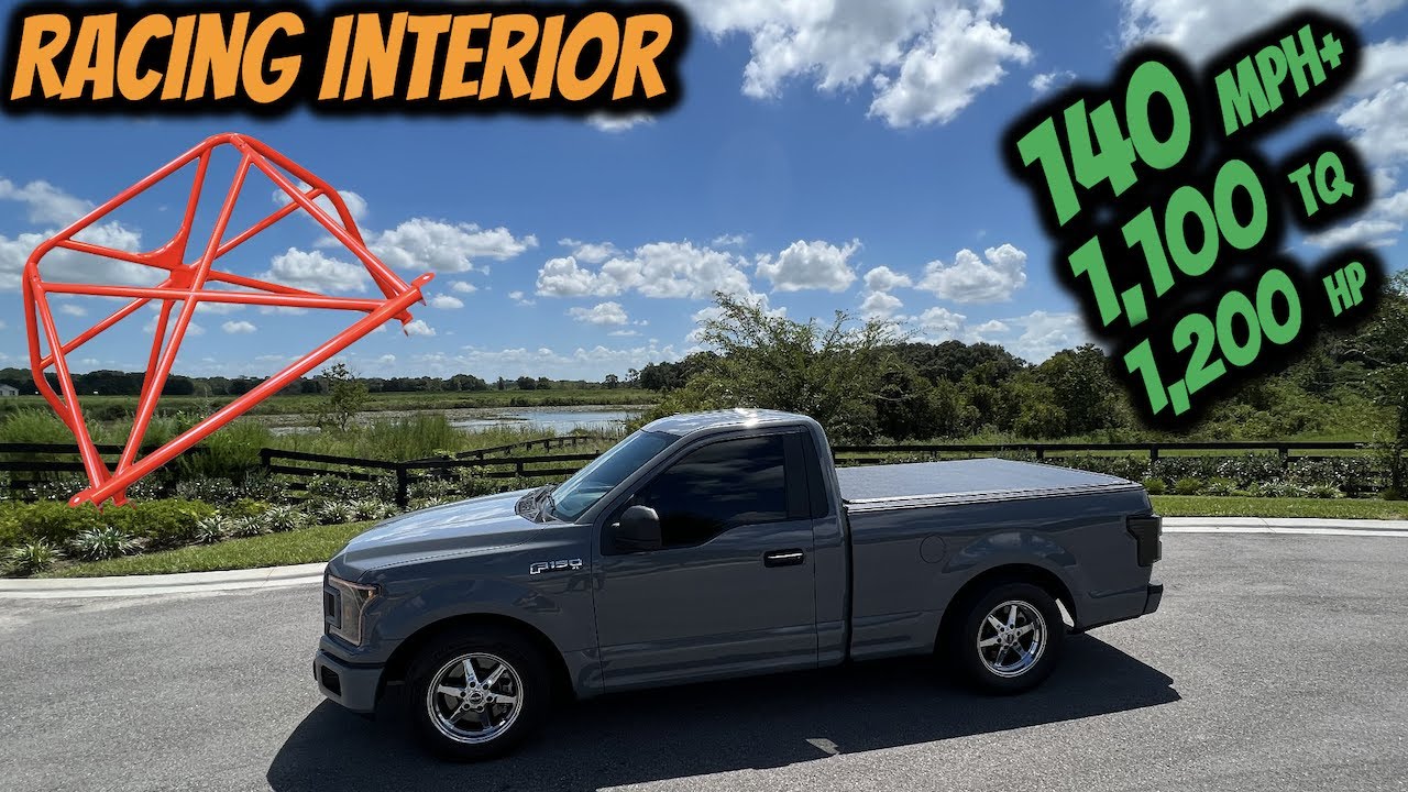 Full Blown Racing Interior You Wont Believe 1200hp F150 9 Second Truck