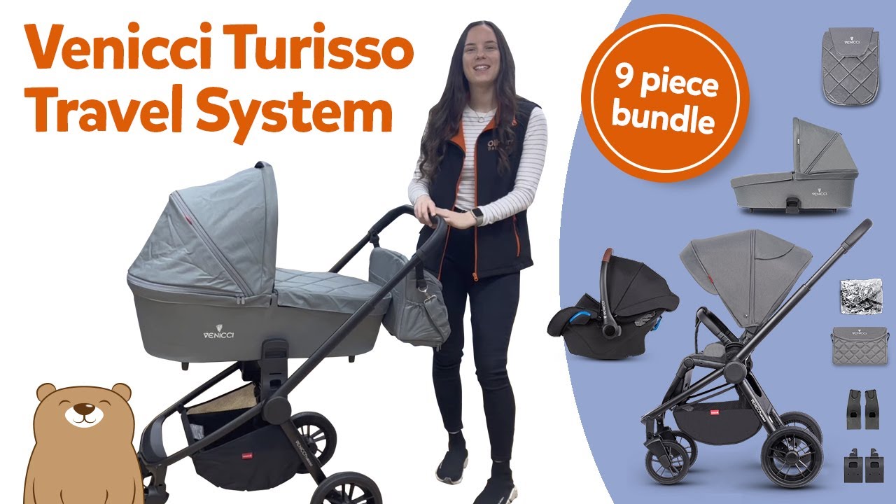 Venicci Turisso 3-in-1 Travel System - Demo