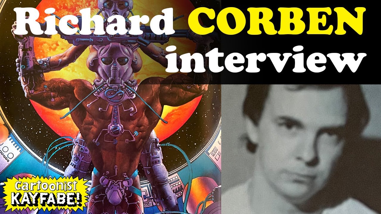 Richard CORBEN Interview - Influences, Background, Techniques!!!