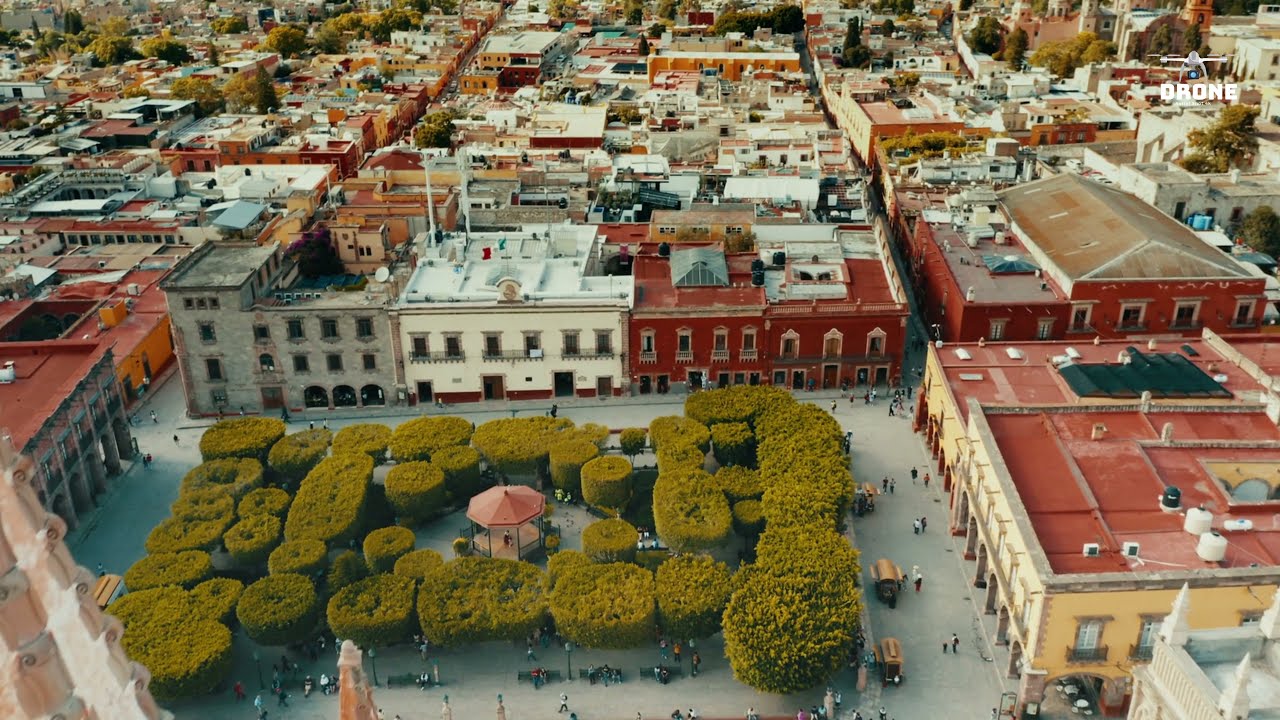 San Miguel de Allende Mexico by Drone - San Miguel de Allende 4k - Mexico Aerial Drone