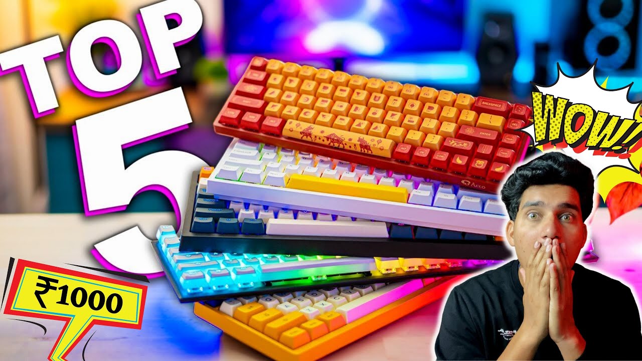Top 5 best gaming keyboard under 1000 | gaming keyboard under 1000 rs 🔥 Tech Wire