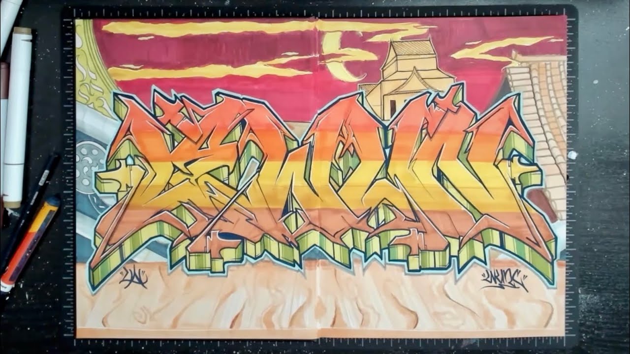 Piecing Up In The Homies Blackbook!