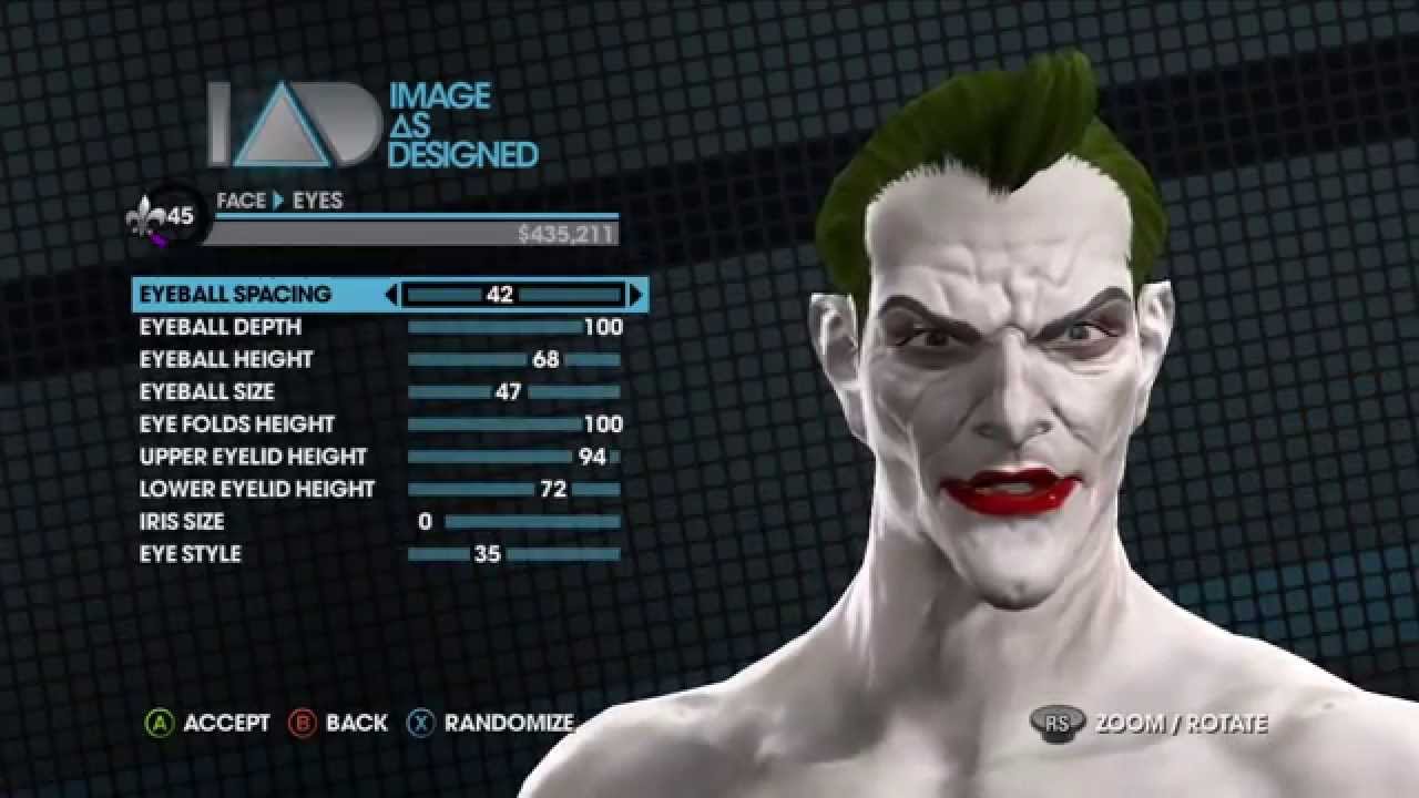 How to create The Joker in Saints Row