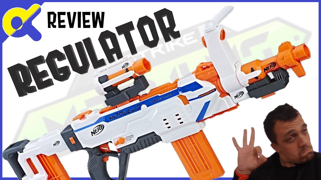 [REVUE] Nerf N-Strike Modulus Regulator | Sélecteur de tir sur un Nerf ?! (français) - Blaster Zone