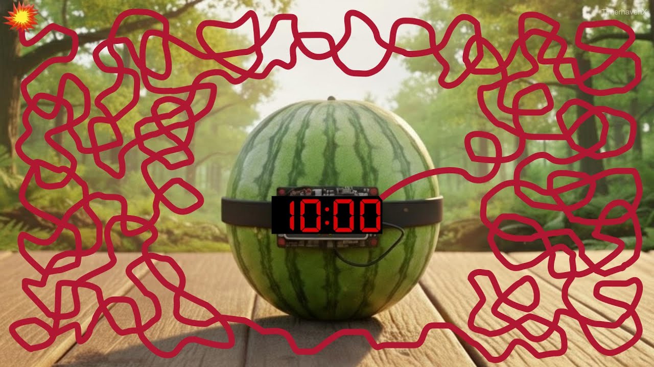 10 Minute Timer Bomb | ULTIMATE Watermelon EXPLOSION Countdown🍉💣