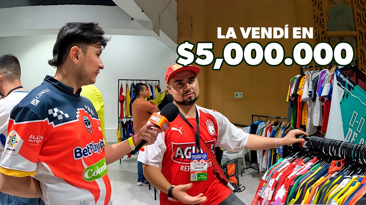 Camiseta VENDIDA por $5 MILLONES 😱🔥 | Convención Camisetera 3.0