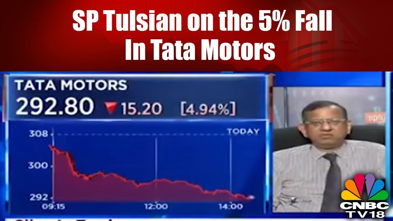 SP Tulsian on the 5% Fall in Tata Motors | CNBC TV18