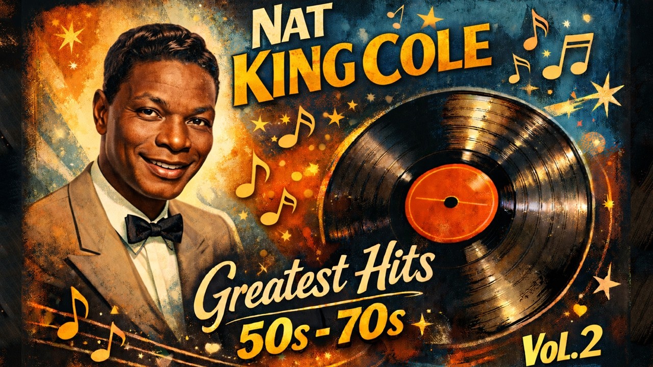 Nat King Cole Greatest Hits Playlist 🎶 | Timeless Jazz & Smooth Ballads