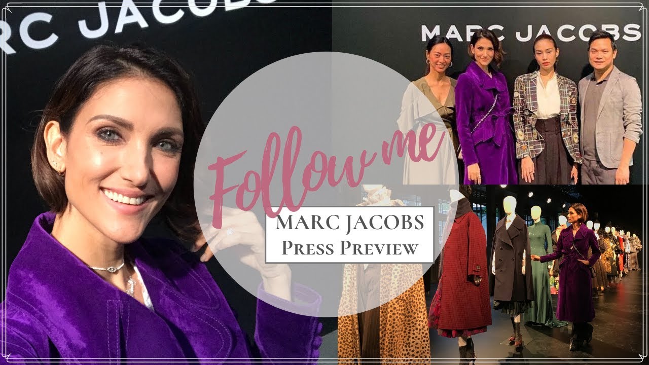 FOLLOW ME TO MARC JACOBS PRESS PREVIEW (Fall 2019 Collection)