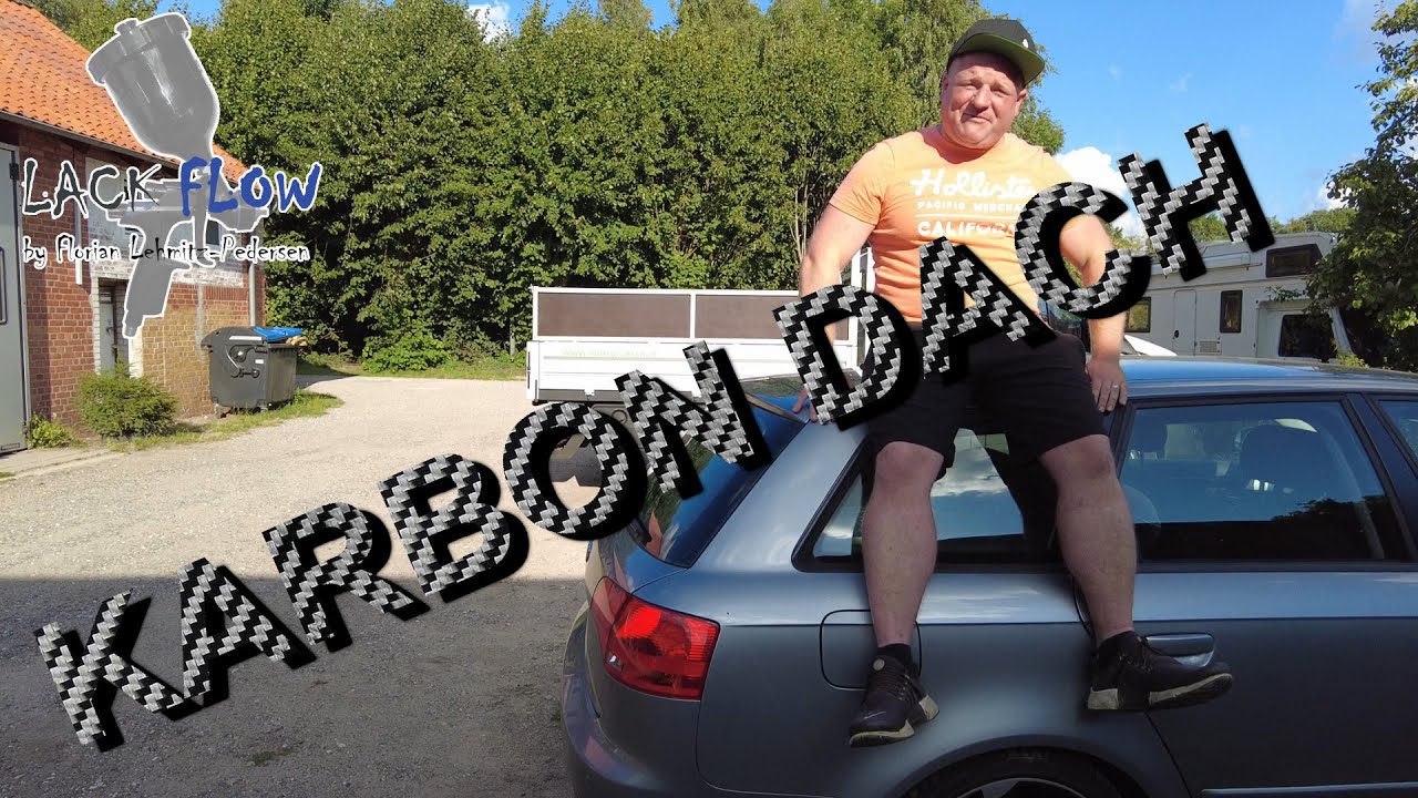 Karbonoptik f&uuml;r das Dach meines Audi A4
