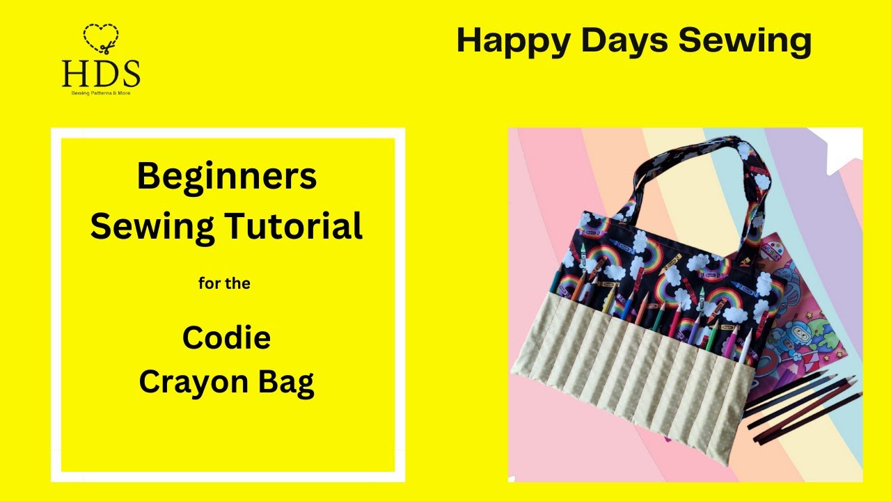Codie Crayon Bag Tutorial Master Copy 2024