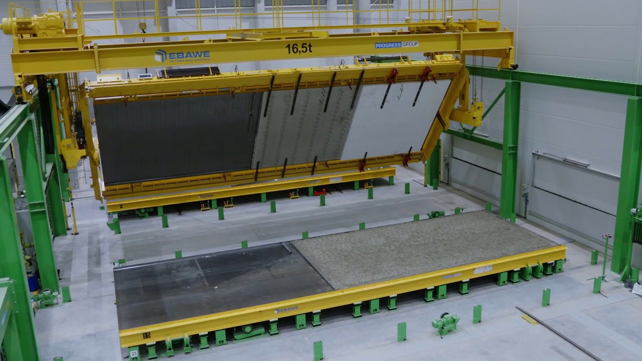 Zautomatyzowany proces produkcji prefabrykatów w zakładzie Kokoszki II (Grupa Pekabex)
